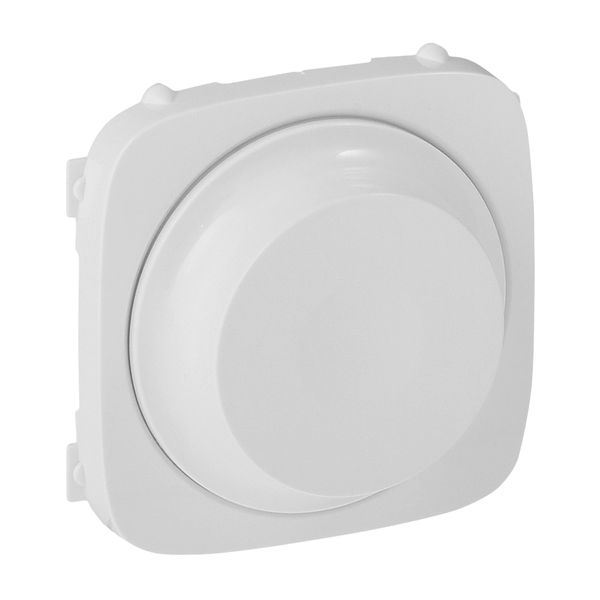Cover plate Valena Allure - rotary dimmer without neutral 300 W - white image 1