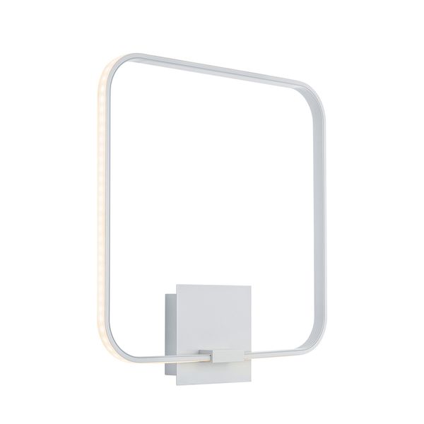 LED quad wall light ↔ 35 cm aluminum image 1
