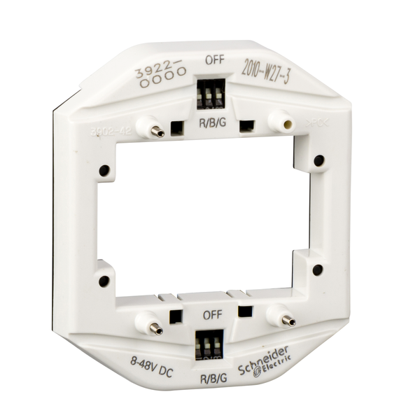 LED light. mod. f. double switch/pbutton as indicator light, 8-32 V, multicolour image 4