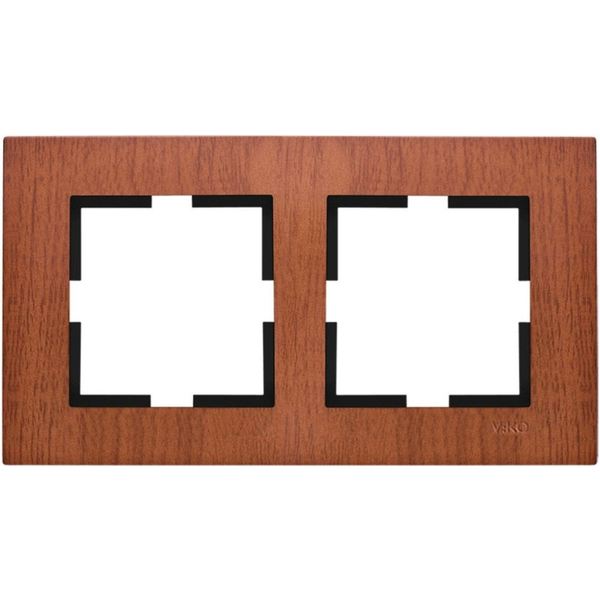 Novella Accessory Wooden - Cherry Two Gang Frame image 1