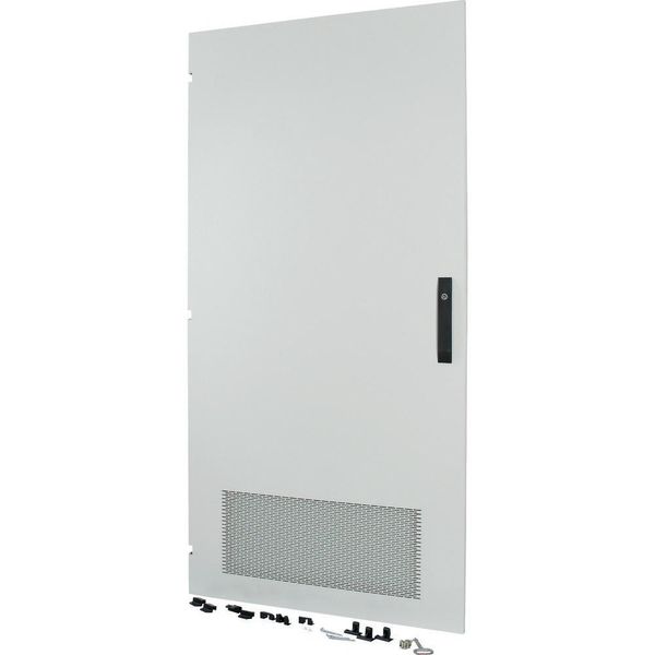 Section wide door, ventilated, left, HxW=1625x795mm, IP31, grey image 3