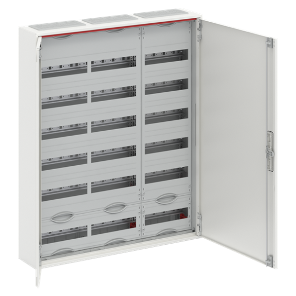 CA37V ComfortLine Compact distribution board, Surface mounting, 252 SU, Isolated (Class II), IP44, Field Width: 3, Rows: 7, 1100 mm x 800 mm x 160 mm image 4