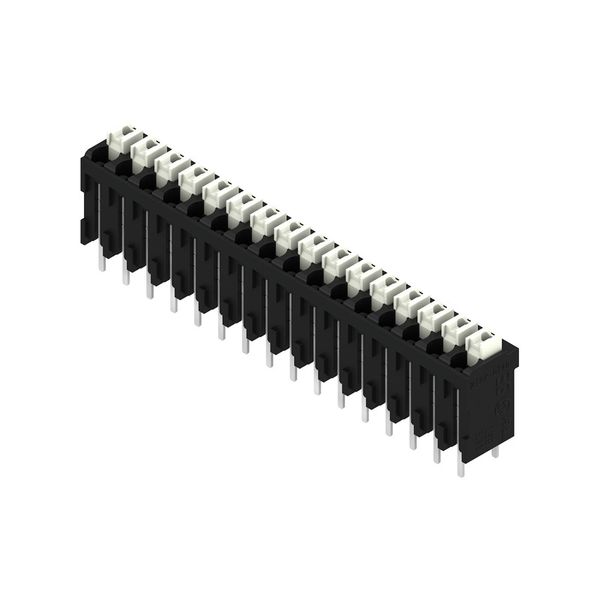 PCB terminal, 3.81 mm, Number of poles: 16, Conductor outlet direction image 3