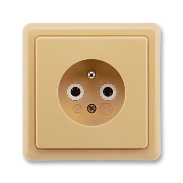 5517-2389 D2 Socket outlet single with pin image 1