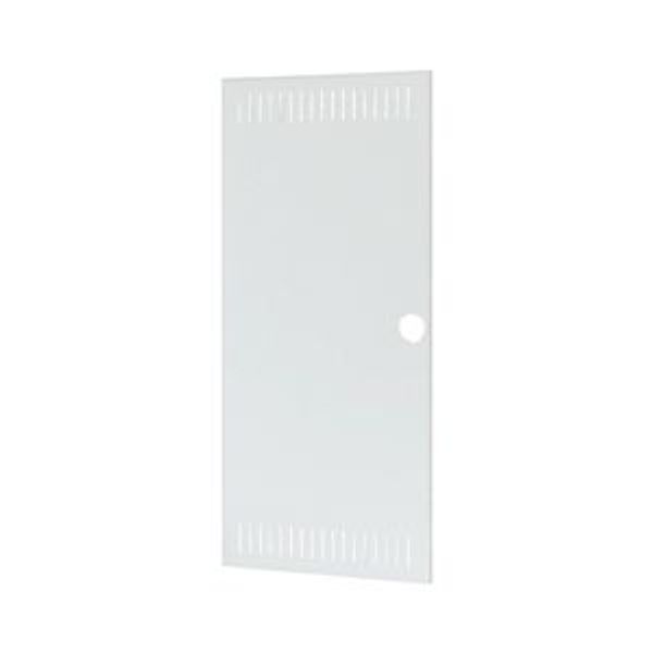 Replacement door, with vents,, white, 4-row, for flush-mounting (hollow-wall) compact distribution boards image 3