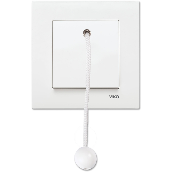 Karre-Meridian White (Quick Connection) Emergency Warning Switch with Cord image 1