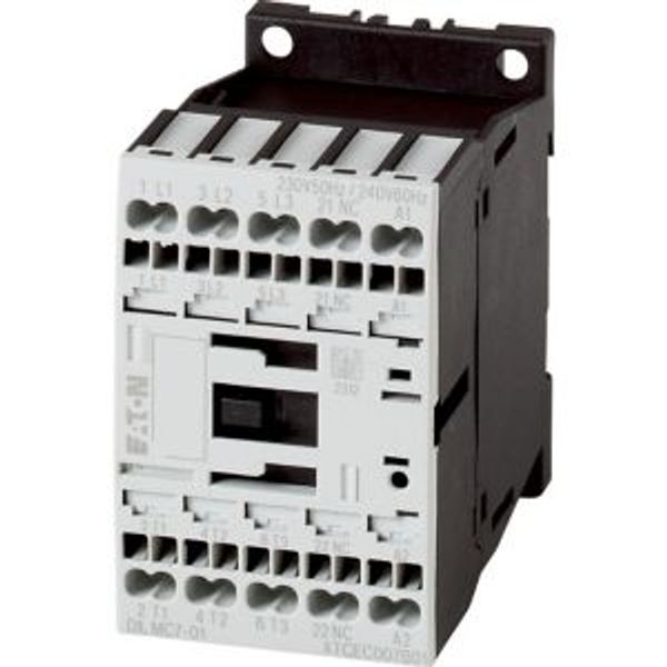 Contactor, 3 pole, 380 V 400 V 3 kW, 1 NC, 110 V DC, DC operation, Spr image 5