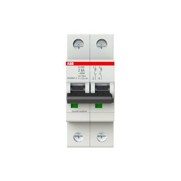 S202-Z8 Miniature Circuit Breaker - 2P - Z - 8 A image 5