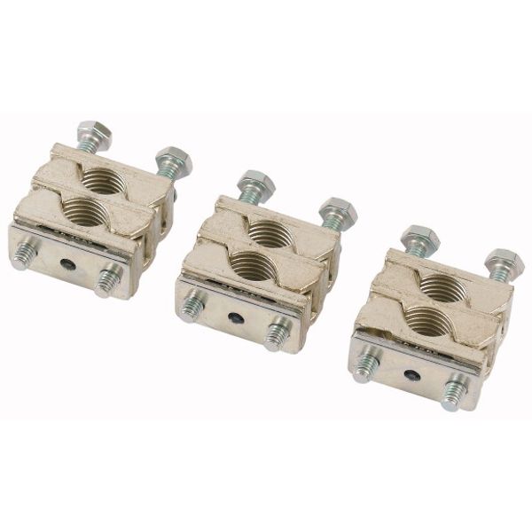Double cable clamp for NH fuse-switch, 2 x 70-95 mm² image 1