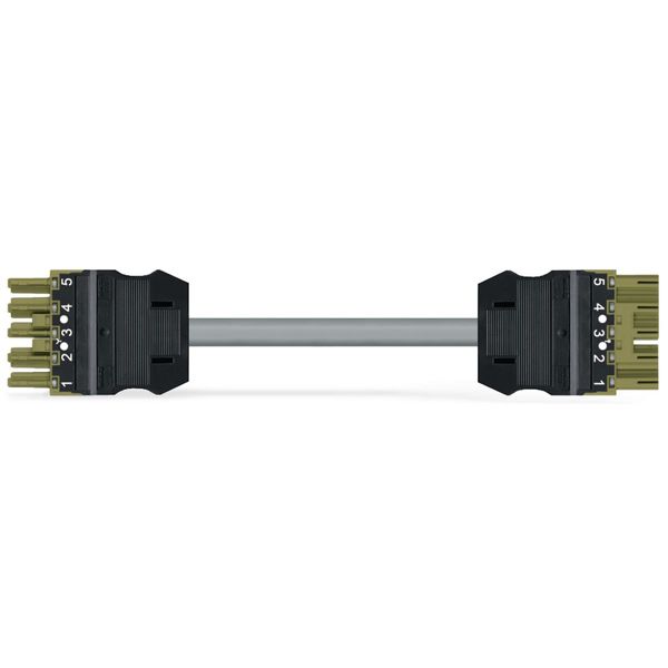 pre-assembled interconnecting cable Eca Socket/plug light green image 4