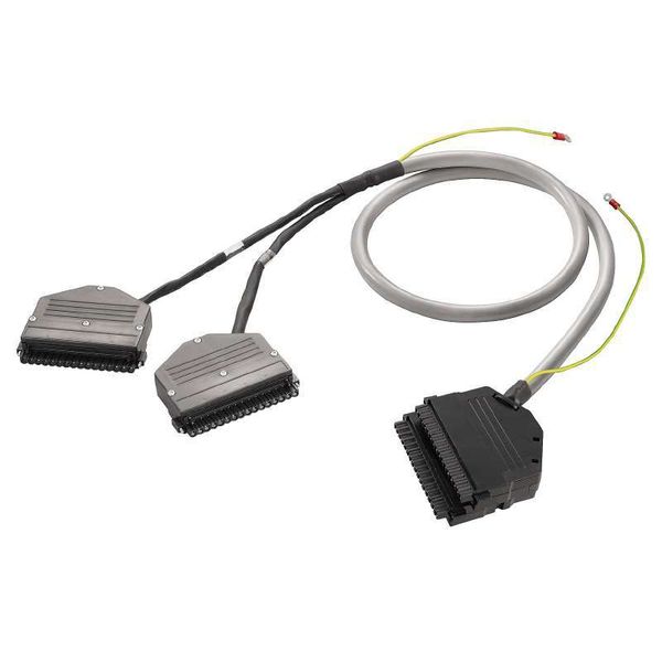 PLC-wire, Digital signals, 32-pole, Cable LiYCY, 1 m, 0.50 mm² image 1