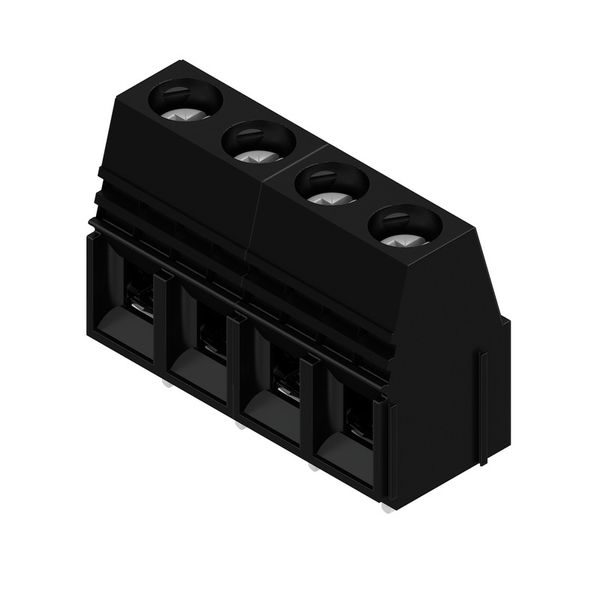 PCB terminal, 10.16 mm, Number of poles: 4, Conductor outlet direction image 3