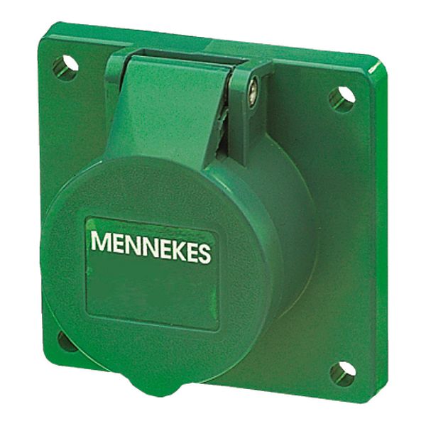 Mennekes Panel mounted recept., 32A3p4h, IP44 1579 image 1