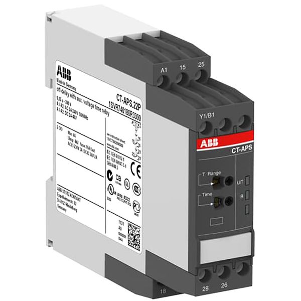 CT-APS.22P Time relay, OFF-delay 2c/o, 24-48VDC, 24-240VAC image 1