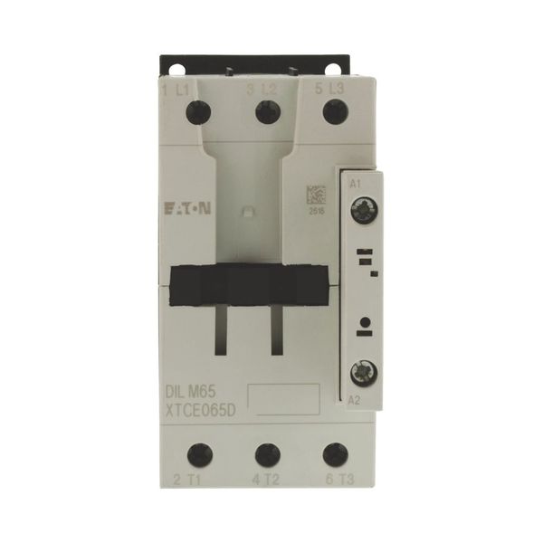 Contactor, 3 pole, 380 V 400 V 30 kW, RDC 240: 200 - 240 V DC, DC operation, Screw terminals image 12