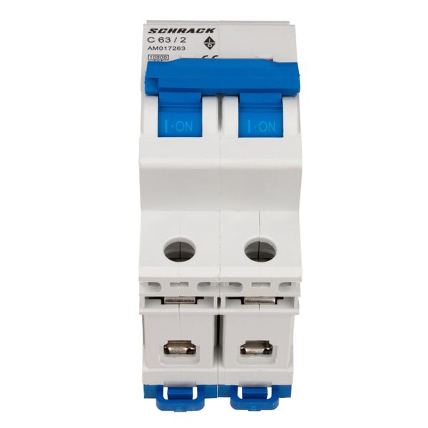 Miniature Circuit Breaker (MCB) AMPARO 10kA, C 63A, 2-pole image 2