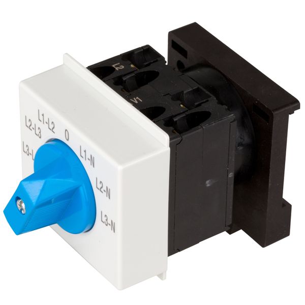 Voltmeter-Selector Switch 3 x L-L / 3 x L-N, DIN-rail mount. image 5