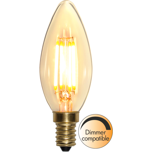LED Lamp E14 C35 Soft Glow image 2