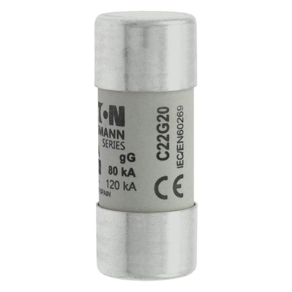 Fuse-link, LV, 20 A, AC 690 V, 22 x 58 mm, gL/gG, IEC image 18
