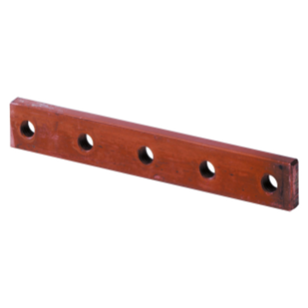 COPPER BAR WHIT THREADED HOLES FOR EQUIPOTENTIAL BONDING image 1