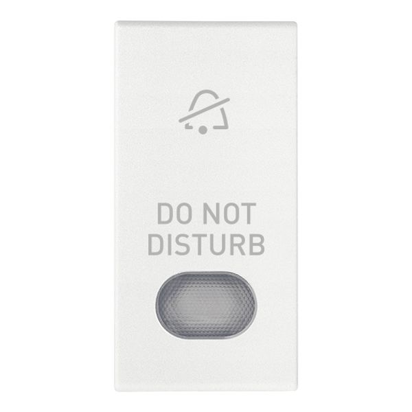 Button 1M +diffuser DND symb.white image 1