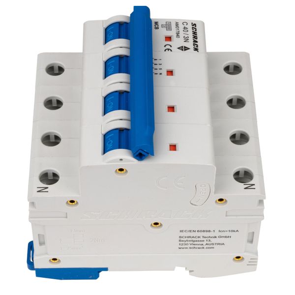 Miniature Circuit Breaker (MCB) AMPARO 10kA, C 40A, 3+N image 5