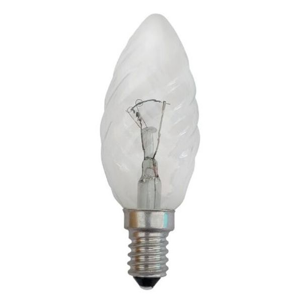 Incandescent bulb E14 60W B35 TW 220V special. Volta image 1