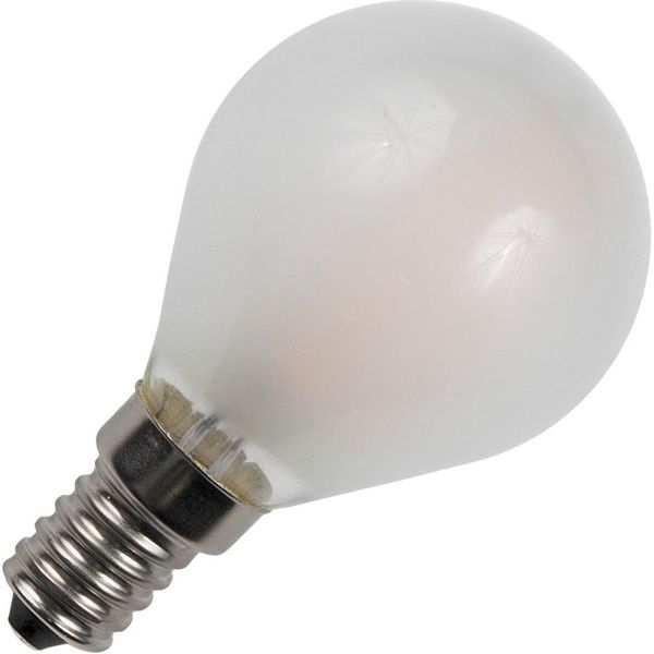 LED E14 Fila Basic Ball G45x75 230V 160Lm 1.9W 827 AC Frosted Non-Dim image 1