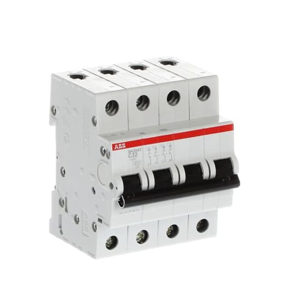 SH204T-C32 Miniature Circuit Breaker - 4P - C - 32 A image 1