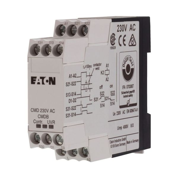 Contactor monitoring device, 220-240VAC image 3