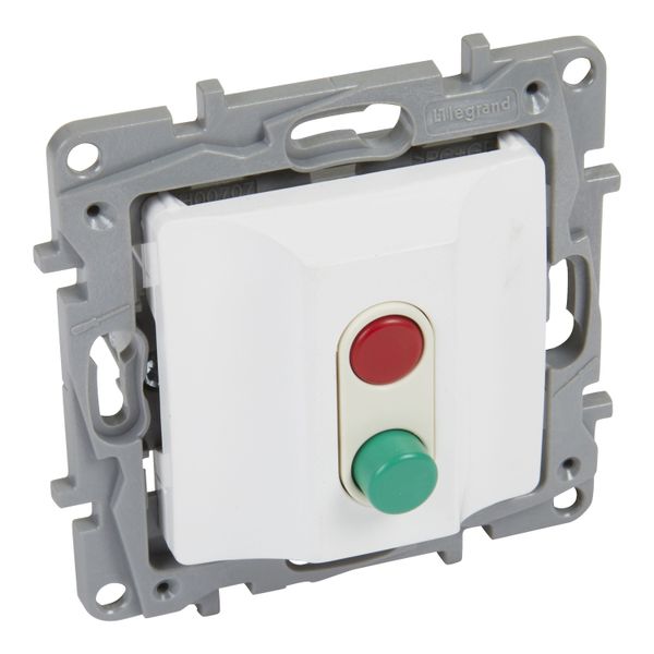 Dismatic switch Niloé - 20 A - screw terminals - white image 1
