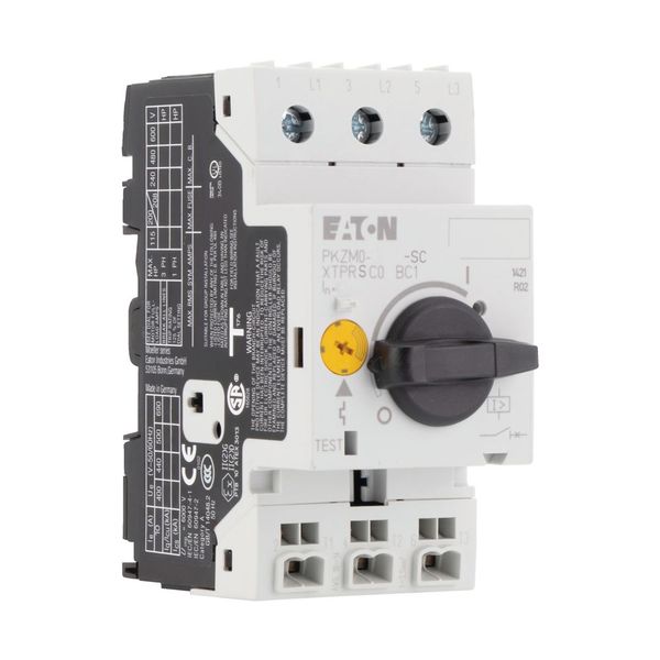 Motor-protective circuit-breaker, 0.09 kW, 0.25 - 0.4 A, Screw terminals on feed side/spring-cage terminals on output side image 22
