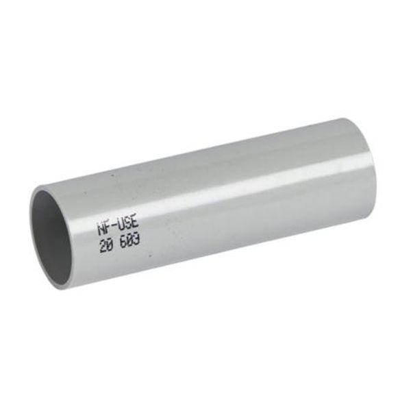 Ø25mm sleeve for rigid conduit - gray RAL7035 image 1