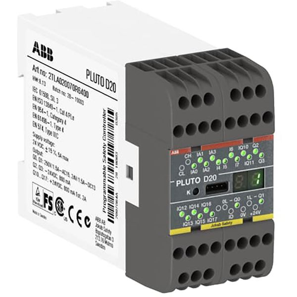 Pluto D20 (Harsh Env) Programmable safety controller image 2