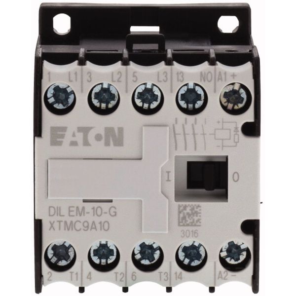 Contactor, 400 V 50 Hz, 440 V 60 Hz, 3 pole, 380 V 400 V, 4 kW, Contac image 2