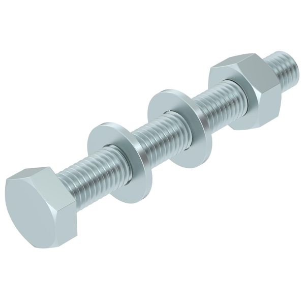 SKS 10x25 F Hexagonal screw with nut and washers M10x25 image 1