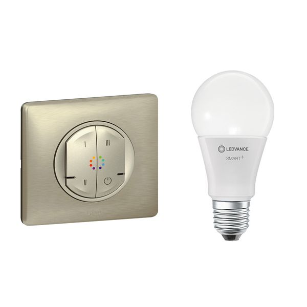 Ambiances Couleurs extension pack Céliane with Netatmo 2 wireless control and color bulb - titanium image 1