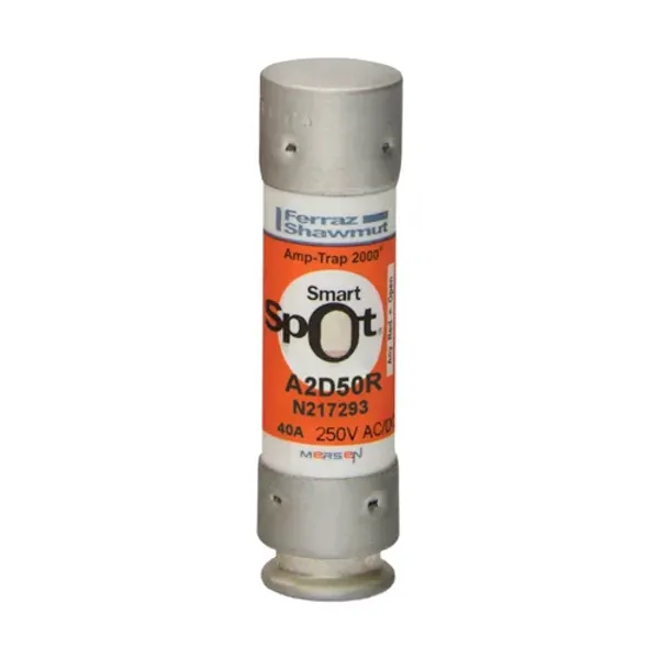 Fuse A2D-R Class RK1 Time-Delay 250VAC 250VDC 50A Ferrule SmartSpot® image 1