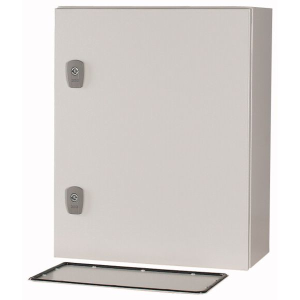 Wall enclosure with mounting plate, HxWxD=500x400x200mm image 3