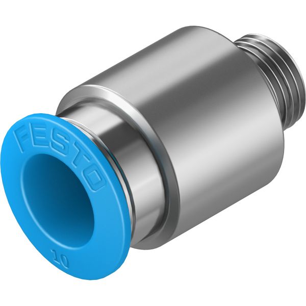 QS-G1/8-10-I-100 Push-in fitting image 1