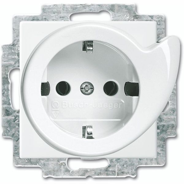 20 EUCBDR-914 CoverPlates (partly incl. Insert) Busch-balance® SI Alpine white image 1