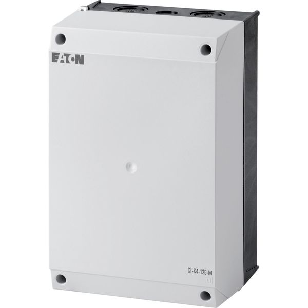 Insulated enclosure, HxWxD=240x160x125mm, +mounting plate image 5