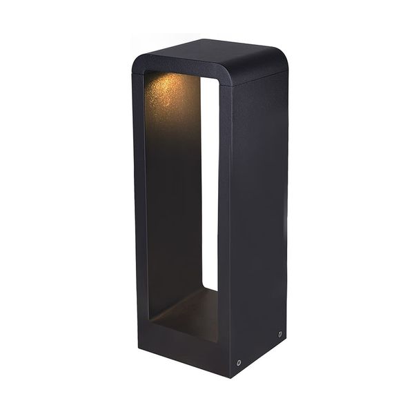 Pisa 30cm Outdoor LED Bollard Light IP65 9W 4000K image 1