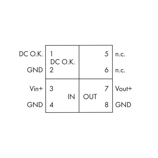 DC/DC Converter 48 VDC input voltage 24 VDC output voltage image 6