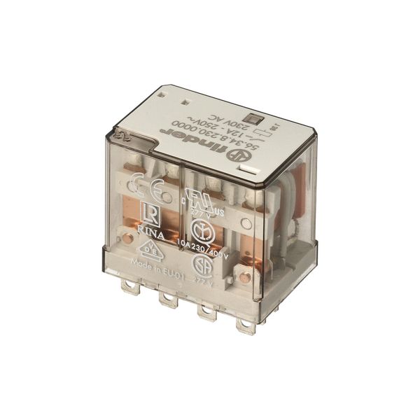 Miniature power Rel. 4CO 12A/230VAC/Agni (56.34.8.230.0000) image 4