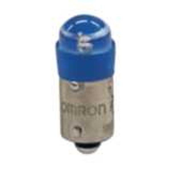 Pushbutton accessory A22NZ, Blue LED Lamp 12 VAC/DC image 2