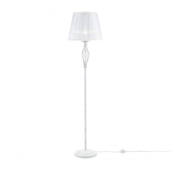 Elegant Grace Floor lamp White with Gold image 1