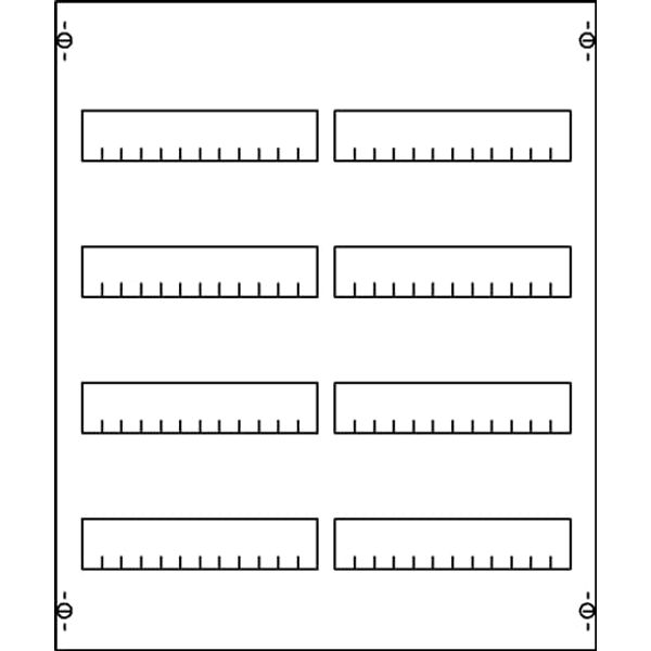 2V0A DIN rail mounting devices 600 mm x 500 mm x 120 mm , 0 , 2 image 2