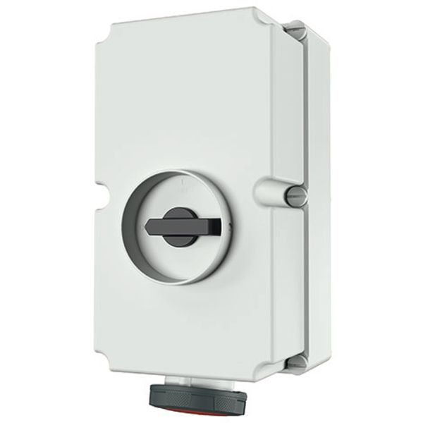 Mennekes Wall mounted recept., 125A4p6h400V, IP67 5691A image 1