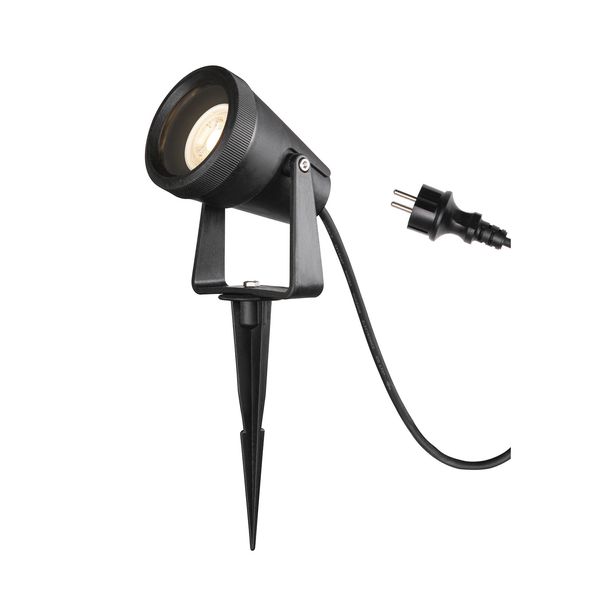 SAMRINA SP single 7W 230V IP65 black image 1